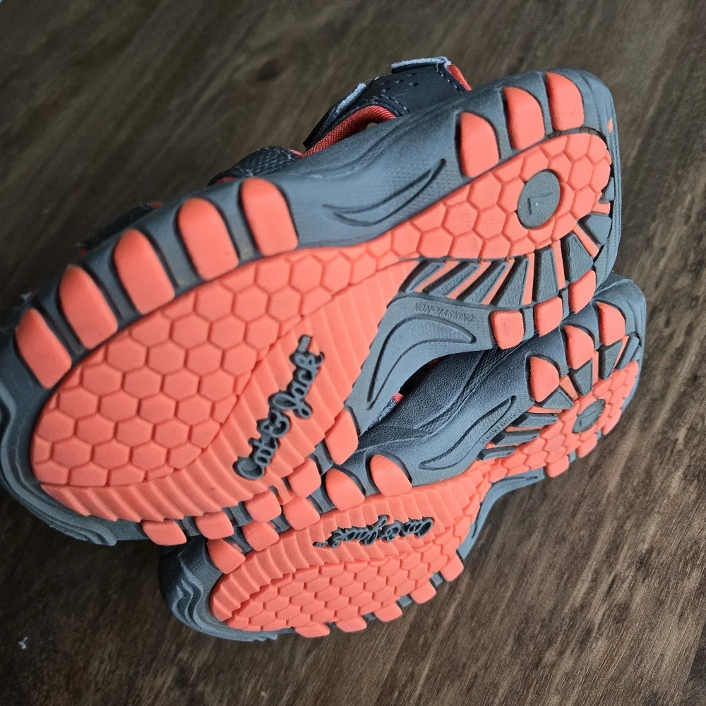 Carter's Gray and Orange Water Shoes for Outdoor Adventures